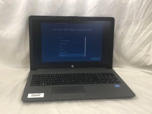 HP 250 G7 NOTEBOOK 128GB LAPTOP: MODEL NO TPN-C135. INTEL CELERON N4020, 4GB RAM,: LOCATION - P RACK