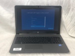 HP 250 G7 NOTEBOOK 128GB LAPTOP: MODEL NO RTL8821CE. INTEL CELERON N4020, 4GB RAM, 15.5" SCREEN: LOCATION - P RACK