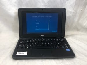 DELL LATITUDE 3190 64GB LAPTOP: MODEL NO P26T. INTEL CELERON N4120, 4GB RAM, 11.5" SCREEN: LOCATION - P RACK