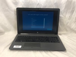 HP 250 G7 NOTEBOOK 128GB LAPTOP.. INTEL CELERON N4020, 8GB RAM, 15.5" SCREEN: LOCATION - P RACK