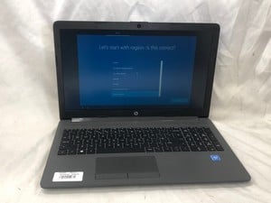 HP 250 G7 NOTEBOOK 128GB LAPTOP.. INTEL CELERON N4020, 8GB RAM, 15.5" SCREEN: LOCATION - Q RACK