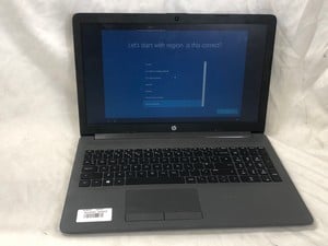 HP 250 G7 NOTEBOOK 128GB LAPTOP.. INTEL CELERON N4020, 4GB RAM, 15.5" SCREEN: LOCATION - Q RACK