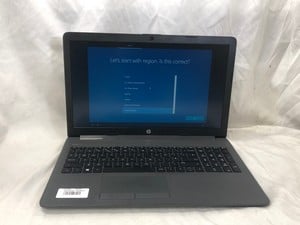 HP 250 G7 NOTEBOOK 128GB LAPTOP.. INTEL CELERON N4020, 8GB RAM, 15.5" SCREEN: LOCATION - Q RACK