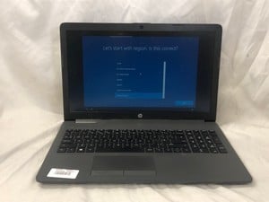 HP 250 G7 NOTEBOOK 128GB LAPTOP.. INTEL CELERON N4020, 8GB RAM, 15.5" SCREEN: LOCATION - Q RACK