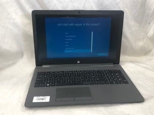 HP 250 G7 NOTEBOOK 128GB LAPTOP: MODEL NO RTL8821CE. INTEL CELERON N4020, 8GB RAM, 15.5" SCREEN: LOCATION - Q RACK