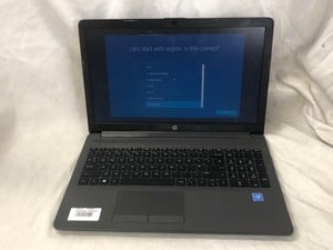 HP 250 G7 NOTEBOOK PC 128GB LAPTOP.. INTEL CELERON N4020, 4GB RAM,: LOCATION - Q RACK