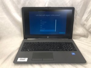 HP 250 G7 NOTEBOOK 128GB LAPTOP.. INTEL CELERON N4020, 8GB RAM, 15.5" SCREEN: LOCATION - Q RACK