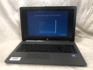 HP 250 G7 NOTEBOOK 128GB LAPTOP.. INTEL CELERON N4020, 4GB RAM, 15.5" SCREEN: LOCATION - Q RACK