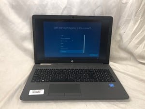 HP 250 G7 NOTEBOOK 128GB LAPTOP.. INTEL CELERON N4020, 8GB RAM, 15.5" SCREEN: LOCATION - Q RACK