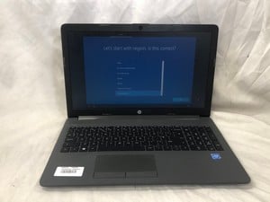 HP 250 G7 NOTEBOOK 128GB LAPTOP: MODEL NO RTL8821CE. INTEL CELERON N4020, 4GB RAM, 15.5" SCREEN: LOCATION - R RACK