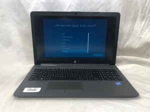 HP 250 G7 NOTEBOOK 128GB LAPTOP.. INTEL CELERON N4020, 8GB RAM, 15.5" SCREEN: LOCATION - R RACK