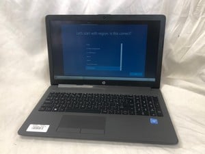 HP 250 G7 NOTEBOOK 128GB LAPTOP: MODEL NO RTL8821CE. INTEL CELERON N4020, 8GB RAM, 15.5" SCREEN: LOCATION - R RACK