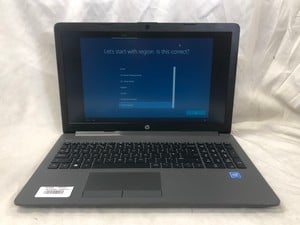 HP 250 G7 NOTEBOOK 128GB LAPTOP: MODEL NO RTL8821CE. INTEL CELERON N4020, 8GB RAM, 15.5" SCREEN: LOCATION - R RACK