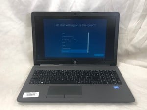 HP 250 G7 NOTEBOOK 128GB LAPTOP: MODEL NO RTL8821CE. INTEL CELERON N4020, 8GB RAM, 15.5" SCREEN: LOCATION - R RACK