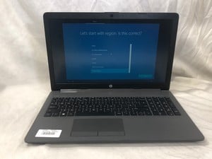 HP 250 G7 NOTEBOOK PC 128GB LAPTOP.. INTEL CELERON N4020, 8GB RAM,: LOCATION - R RACK