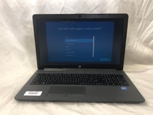 HP 250 G7 NOTEBOOK PC 128GB LAPTOP.. INTEL CELERON N4020, 8GB RAM,: LOCATION - R RACK