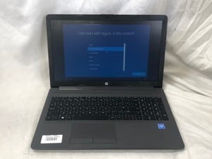 HP 250 G7 NOTEBOOK PC 128GB LAPTOP.. INTEL CELERON N4020, 8GB RAM,: LOCATION - R RACK