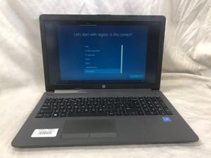 HP 250 G7 NOTEBOOK 128GB LAPTOP.. INTEL CELERON N4020, 4GB RAM, 15.5" SCREEN: LOCATION - R RACK