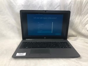 HP 250 G7 NOTEBOOK 128GB LAPTOP.. INTEL CELERON N4020, 8GB RAM, 15.5" SCREEN: LOCATION - S RACK