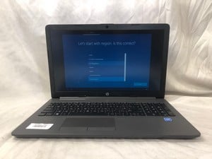 HP 250 G7 NOTEBOOK 128GB LAPTOP.. INTEL CELERON N4020, 4GB RAM, 15.5" SCREEN: LOCATION - S RACK