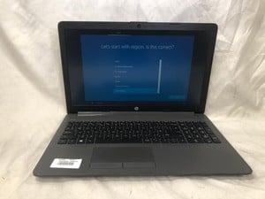 HP 250 G7 NOTEBOOK 128GB LAPTOP: MODEL NO TPN-C135. INTEL CELERON N4020, 8GB RAM,: LOCATION - S RACK