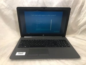 HP 255 G7 NOTEBOOK 128GB LAPTOP: MODEL NO TPN-C136. AMD ATHLON SILVER 3050U, 4GB RAM,: LOCATION - S RACK