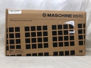 NATIVE INSTRUMENTS MASCHINE MIKRO MK3 SOUND PAD: MODEL NO MM346452388008A (RRP £219): LOCATION - T RACK