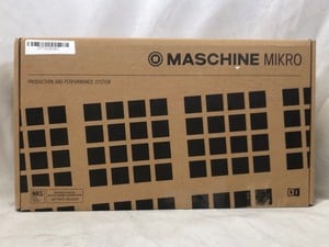 NATIVE INSTRUMENTS MASCHINE MIKRO MK3 SOUND PAD: MODEL NO MM346452388008A: LOCATION - T RACK