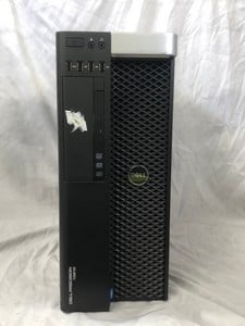 DELL PRECISION T3610 PC: MODEL NO D01T004. INTEL XEON E5-1650V2, 8GB RAM,: LOCATION - T RACK