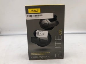 JABRA ELITE 65T BLUETOOTH EARBUDS: MODEL NO 100-99000000-60:: LOCATION - V RACK