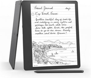 KINDLE SCRIBE 32GB, PREMIUM PEN E READER: MODEL NO 840080570044. (SEALED UNIT). RRP £379:: LOCATION - V RACK