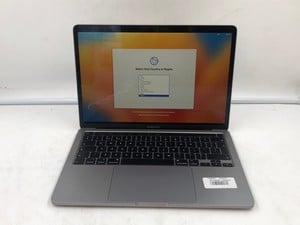 APPLE MACBOOK PRO 500GB LAPTOP.. INTEL CORE 5-1038NG7, 16GB RAM,: LOCATION - V RACK