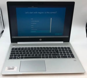 HP PROBOOK 455 G7 128GB SSD LAPTOP: MODEL NO HSN-Q25C. AMD RYZEN 3 4300U, 8GB RAM,: LOCATION - B RACK