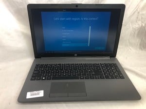 HP 250 G7 NOTEBOOK 128GB LAPTOP: MODEL NO TPN-C135. INTEL CELERON N4020, 8GB RAM, 15.5" SCREEN: LOCATION - B RACK