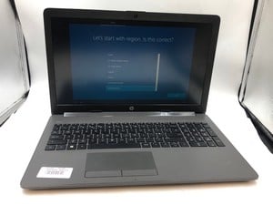 HP 250 G7 NOTEBOOK 128GB LAPTOP: MODEL NO TPN-C135. INTEL CELERON N4020, 8GB RAM, 15.5" SCREEN: LOCATION - C RACK