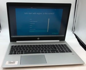 HP PROBOOK 455 G7 128GB SSD LAPTOP: MODEL NO HSN-Q25C. AMD RYZEN 3 4300U, 8GB RAM,: LOCATION - C RACK