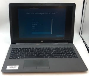 HP 250 G7 NOTEBOOK 128GB LAPTOP: MODEL NO RTL8723BE. INTEL CELERON N4020, 8GB RAM, 15.5" SCREEN: LOCATION - D RACK