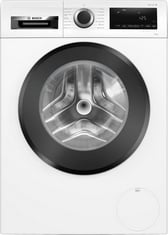 BOSCH SERIES 4 FREESTANDING WASHING MACHINE IN WHITE - MODEL NO. WGG04409G - RRP £485