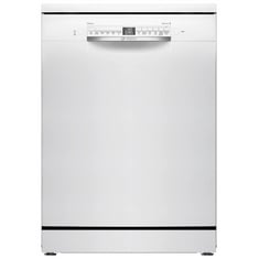 BOSCH SERIES 2 FREESTANDING FULL SIZE DISHWASHER IN WHITE - MODEL NO. SMS2HVW67G/01 - RRP £499