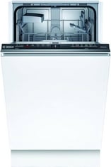 BOSCH SILENCE INTEGRATED SLIMLINE DISHWASHER - MODEL NO. SPV2HKX42G/29 - RRP £499