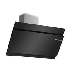 BOSCH SERIES 6 WALL MOUNTED 90CM ANGLED COOKER HOOD - MODEL NO. DWK97JQ60B - RRP £799