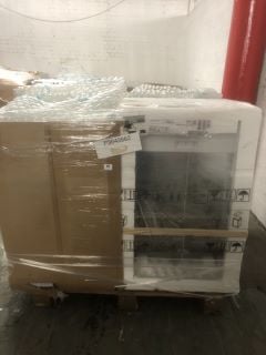 1X PALLET WITH TOTAL RRP VALUE OF £1720 TO INCLUDE 1X INDESIT BUILT-IN DISHWASHERS MODEL NO D2I HD526  UK, 1X HOTPOINT CONDENSOR MODEL NO H3 D91GS, 1X HOTPOINT DISHWASHERS FULLSIZE TSL MODEL NO H2F H