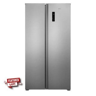 AEG 9000 SERIES AMERICAN STYLE FRIDGE FREEZER : MODEL RXB659E6NU - RRP £1399: LOCATION - D2