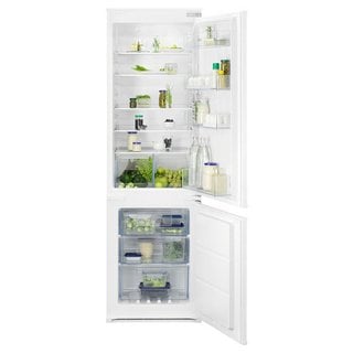 ZANUSSI INTEGRATED FRIDGE FREEZER: MODEL ZNFN18ES3 - RRP £597: LOCATION - D2