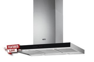 AEG 90CM ISLAND COOKER HOOD: MODEL DIE5961HG - RRP £969: LOCATION - C3