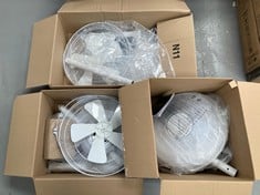 3 X FANS VARIOUS MODELS INCLUDING STANDING FAN CECOTEC ENERGYSILENCE 535.