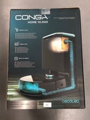 CECOTEC CONGA HOME 10000 SELF-EMPTYING BASE. AUTOMATIC ROBOT EMPTYING, COMPATIBLE WITH 8000 AND 9000 SERIES, HYGIENIC CLEANING, FILTER CLEANING, 2.5 L CAPACITY.