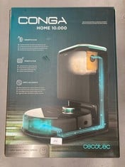 CECOTEC CONGA HOME 10000 SELF-EMPTYING BASE. AUTOMATIC ROBOT EMPTYING, COMPATIBLE WITH 8000 AND 9000 SERIES, HYGIENIC CLEANING, FILTER CLEANING, 2.5 L CAPACITY.