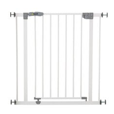 4 X HAUCK SAFETY STAIR GATE, WHITE, 75 - 80 CM.