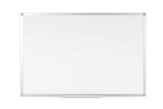 10 X BOARDSPLUS - MAGNETIC WHITEBOARD WITH ALUMINIUM FRAME AND TRAY, 120 X 90 CM.